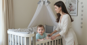 Krátký seznam kroků pro výběr správné dětské postýlky a matrace